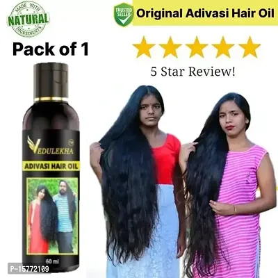 VEDULEKHA Adivasi Oil | Neelambari |Baal badane ka dawai | Ayurvedic Hair Oil | Onion Hair Oil |Ayurveda hair Oil| Hair Oil | Bhringraj Oil PACK OF 1