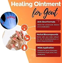 VEDULEKHA Portable Gout Ointment Herbal Toe Knee Joint Pain Relief Massage Cream - 100 GRAM-thumb2