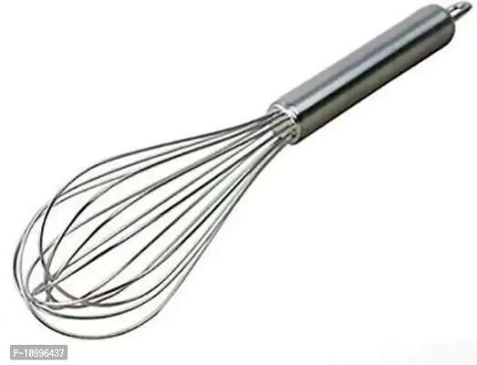 New Trend Stainless Steel Whisker Stainless Steel Balloon Whisk (Pack of 2)-thumb0