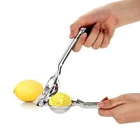 Apro Stainless Steel Lemon Lime Squeezer with High Strength, Manual Hand Citrus Press Lime Juicer with Heavy Duty Design-thumb1