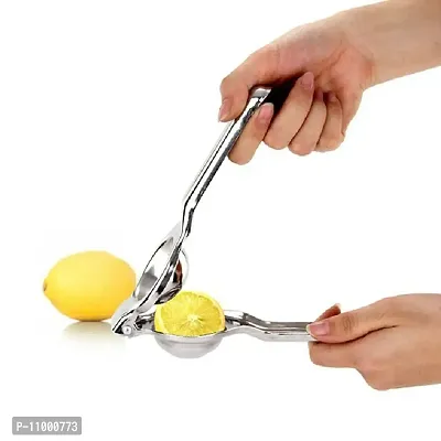 Apro Stainless Steel Lemon Lime Squeezer with High Strength, Manual Hand Citrus Press Lime Juicer with Heavy Duty Design-thumb2