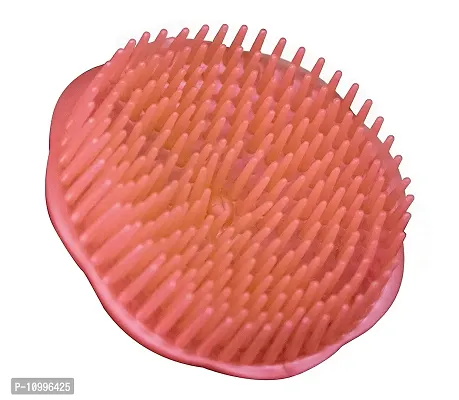 New Trend Scalp Brush Hair Shampoo Brush Comb For Men And Women (Multicolor) Pack of 1-thumb2