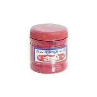 Natural Powder Laal Kumkum Roli for Tilak and Pooja (100 g)-thumb1