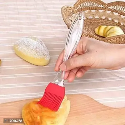 New Trend Silicone Non-Stick Spatula & Pasty Brush for Cooking, Baking, Cake (Multicolor)-thumb5