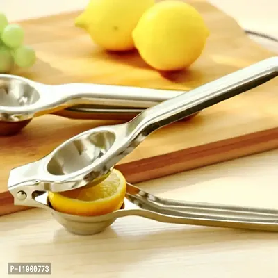 Apro Stainless Steel Lemon Lime Squeezer with High Strength, Manual Hand Citrus Press Lime Juicer with Heavy Duty Design-thumb3