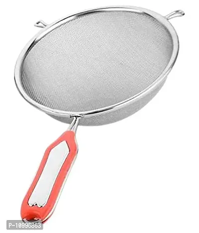 SKYGOLD Stainless Steel Soup & Juice Strainer/Liquid Filter (16 cm)