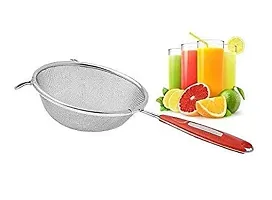 New Trend Stainless Steel Soup & Juice Strainer/Liquid Filter (17 cm)-thumb3