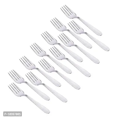 New Trend Stainless Steel Heavy Quality 12pcs Steel Spoon Set