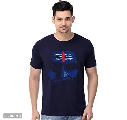 Stylish Fancy Cotton Printed Round Neck T-Shirts For Men