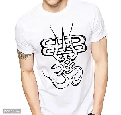 Stylish Fancy Cotton Printed Round Neck T-Shirts For Men