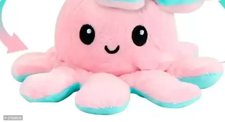 Toy Octopus Plushie Reversible Soft Toys for Kids Plush Soft Toys for Baby Boys and Girls Octopus Soft Toy for Kids 18cm-thumb0