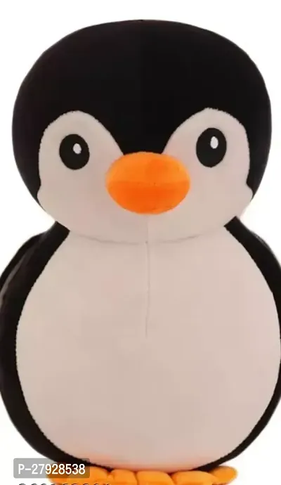Penguin Teddy Bear Plush Soft Toy Cute Kids Birthday Animal Baby Boys Girls 28 Cm Black