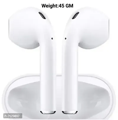 Harshine I12 Tws 5.0 Bluetooth Truly Wireless In Ear Earbuds With Mic (White)-thumb0