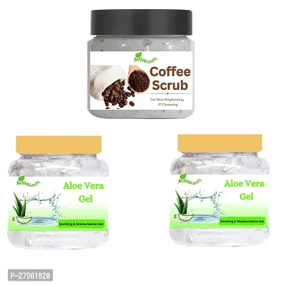 Coffee 100 , Plain gel 200 ml for skin