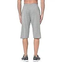 DIWAZZO Solid Men Three Fourths Track Pant for Men and Boys-thumb1