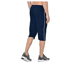 DIWAZZO Solid Men Three Fourths Track Pant for Men and Boys-thumb2