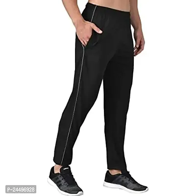 DIWAZZO Regular Solid Track Pants for Men and Boys-thumb5