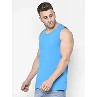 DIWAZZO Mens Cotton Vest Crafted with Bio Washed Cotton- Pack of 3-thumb3