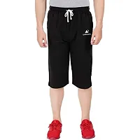 DIWAZZO Solid Men Three Fourths Track Pant for Men and Boys-thumb4