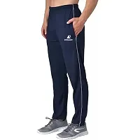 DIWAZZO Regular Solid Track Pants for Men and Boys (Small, Grey::DarkBlue)-thumb2