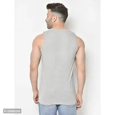 DIWAZZO Mens Cotton Vest Crafted with Bio Washed Cotton-thumb2