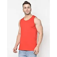 DIWAZZO Mens Cotton Vest Crafted with Bio Washed Cotton Pack of 2-thumb2