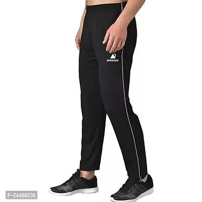 DIWAZZO Regular Solid Track Pants for Men and Boys-thumb3