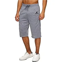 DIWAZZO Solid Men Three Fourths Track Pant for Men and Boys-thumb4