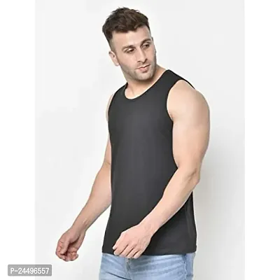 DIWAZZO Mens Cotton Vest Crafted with Bio Washed Cotton Pack of 2-thumb3