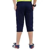 DIWAZZO Solid Men Three Fourths Track Pant for Men and Boys-thumb1