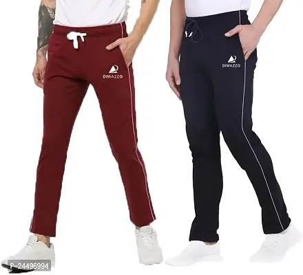 DIWAZZO Regular Track Pants for Men and Boys