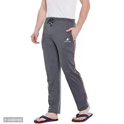 DIWAZZO Regular Solid Track Pants for Men and Boys-thumb3