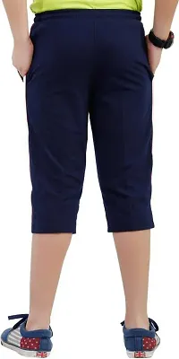 DIWAZZO Solid Men Three Fourths Track Pant for Men and Boys-thumb1