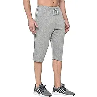 DIWAZZO Solid Men Three Fourths Track Pant for Men and Boys-thumb3