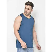 DIWAZZO Mens Cotton Vest Crafted with Bio Washed Cotton- Pack of 3-thumb2