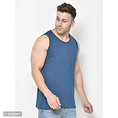 DIWAZZO Mens Cotton Vest Crafted with Bio Washed Cotton- Pack of 3-thumb3