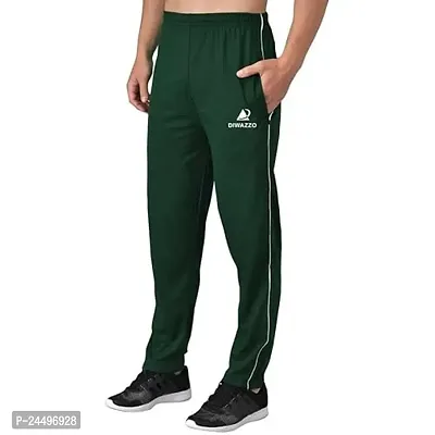 DIWAZZO Regular Solid Track Pants for Men and Boys-thumb3