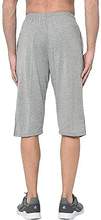 DIWAZZO Solid Men Three Fourths Track Pant for Men and Boys-thumb3