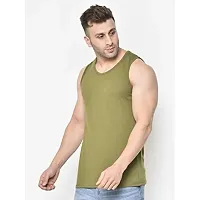 DIWAZZO Mens Cotton Vest Crafted with Bio Washed Cotton Pack of 2-thumb2