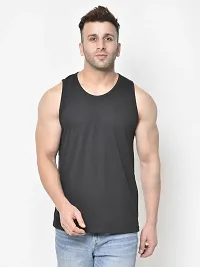 DIWAZZO Mens Cotton Vest Crafted with Bio Washed Cotton- Pack of 3-thumb3