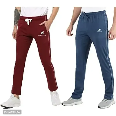 DIWAZZO Regular Track Pants for Men and Boys