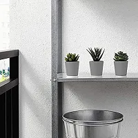 Chitra_Artificial Succulent Plants with Plastic Pot (Gray Pot) (Pack of 1)-thumb1