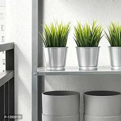 Ikea Artificial Plant with Plastic Pot (Green, 3 Piece)