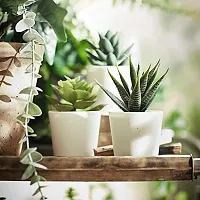 Ikea Artificial Plant with Plastic Pot (Green, 3 Piece)-thumb3