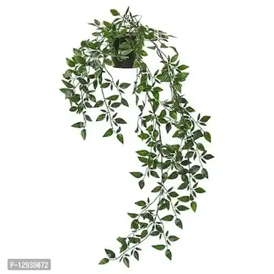 Ikea TSSP Artificial Potted Hanging Plant, Indoor/Outdoor (Green, 9 cm, 3)