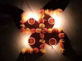 Urmila Fashion Hub Navratri and Diwali Candles Set | tealight Decorate for Diwali | Diya for puja | Diwali Home Decoration-thumb1