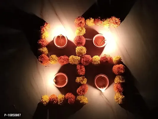 Urmila Fashion Hub Navratri and Diwali Candles Set | tealight Decorate for Diwali | Diya for puja | Diwali Home Decoration-thumb2
