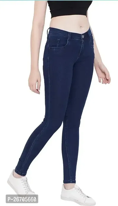 Women Stylish Slim Fit Jeans-thumb2