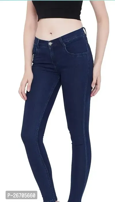 Women Stylish Slim Fit Jeans-thumb3