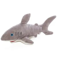 F C Fancy Creation Shark Soft Toy Stuffed Plush Toy for Kids - (42 cm)Gray-thumb4
